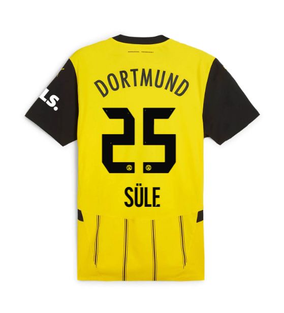 24-25 Borussia Dortmund Home Süle 25 Jersey 24-25 Borussia Dortmund Home Süle 25 Jersey