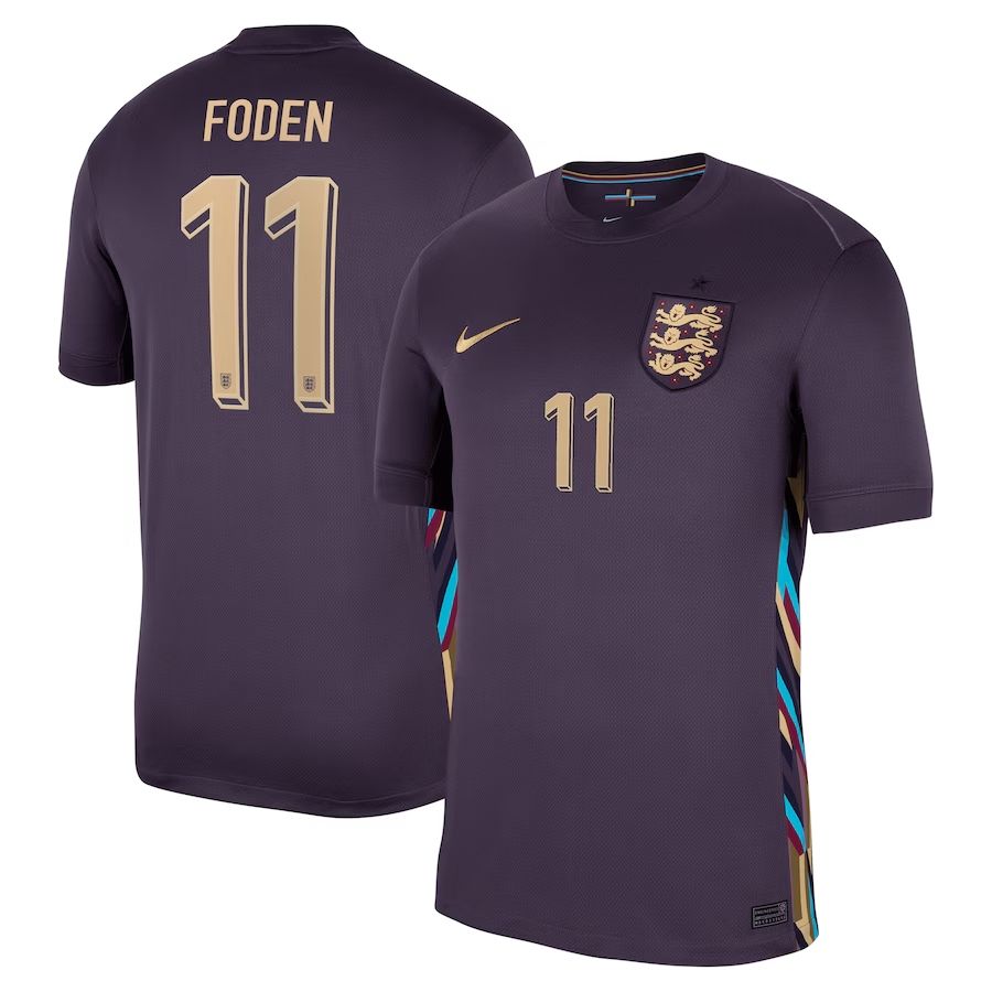 2024 England Foden 11 Away Jersey