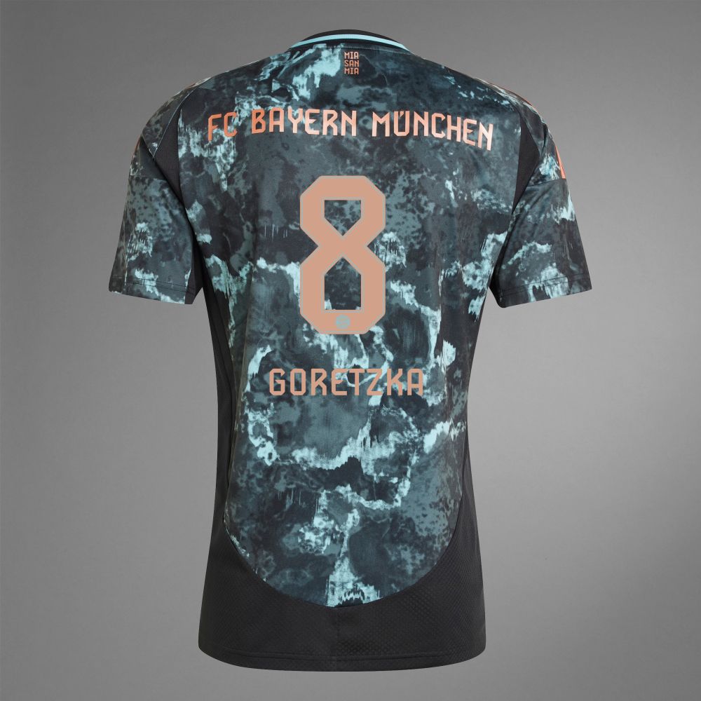 24-25 Bayern Munich GORETZKA 8 Away Jersey