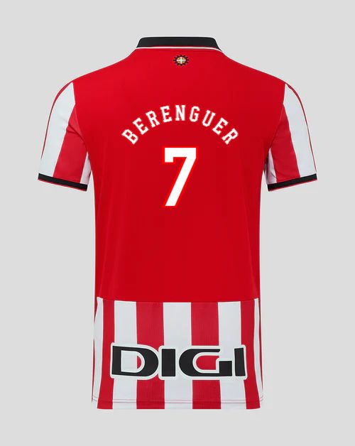 25-26 Athletic Bilbao BERENGUER 7 Home Jersey