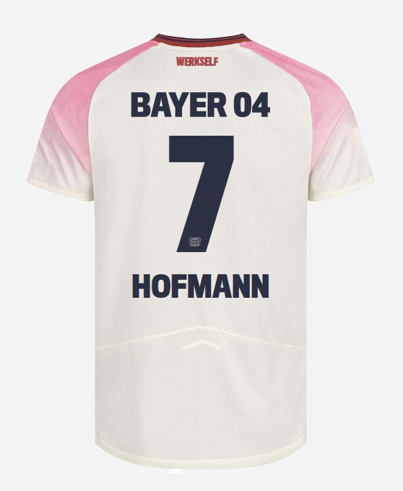Bayer Leverkusen 04 Away HOFMANN 7   Jersey 2025/26 Bayer Leverkusen 04 Away HOFMANN 7   Jersey 2025/26