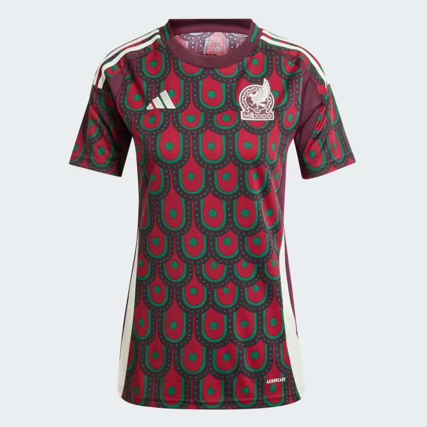 2024 Mexico Home Women's Jersey 2024 Mexico Home Women's Jersey