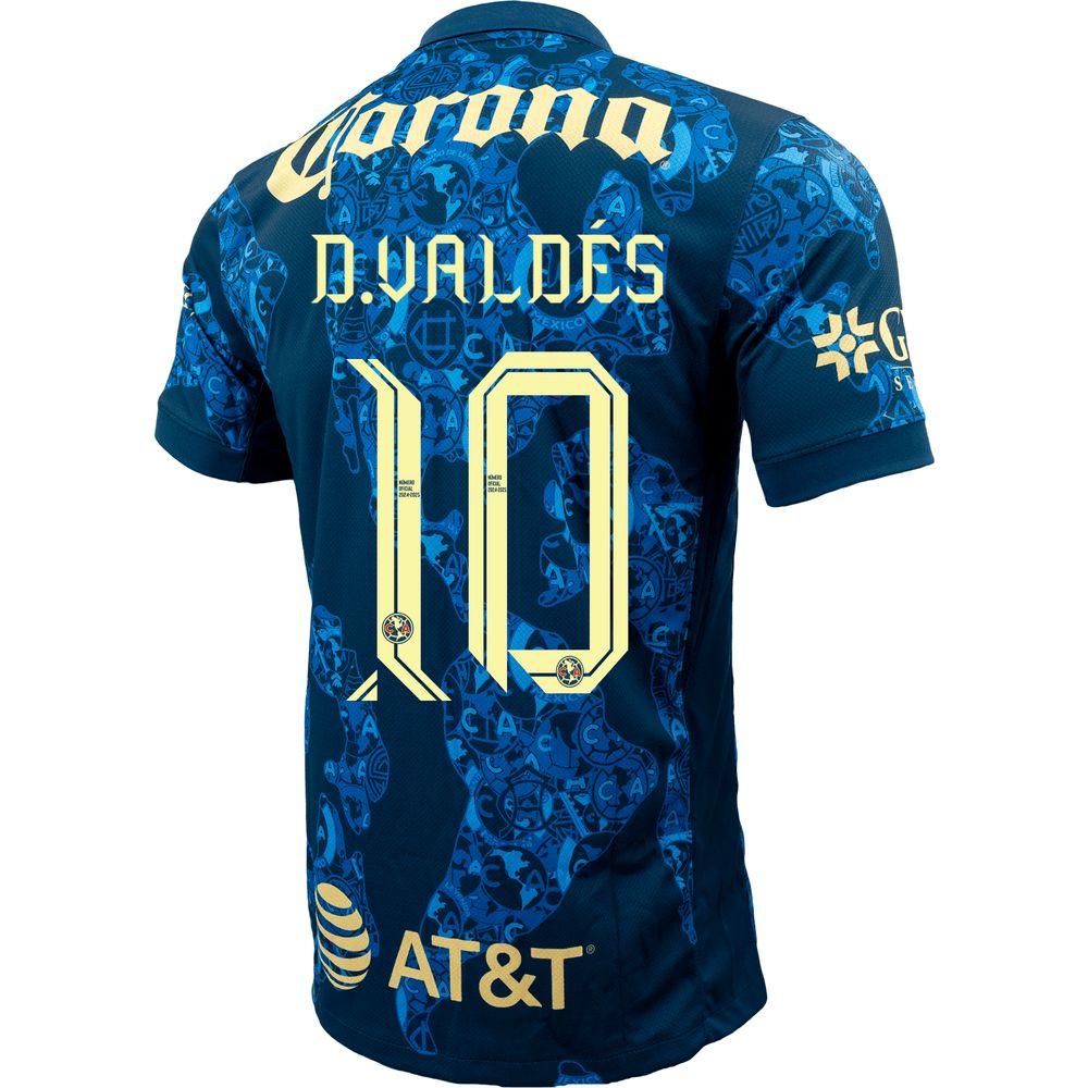 24-25 Club America D.Valdés 10 Away Jersey
