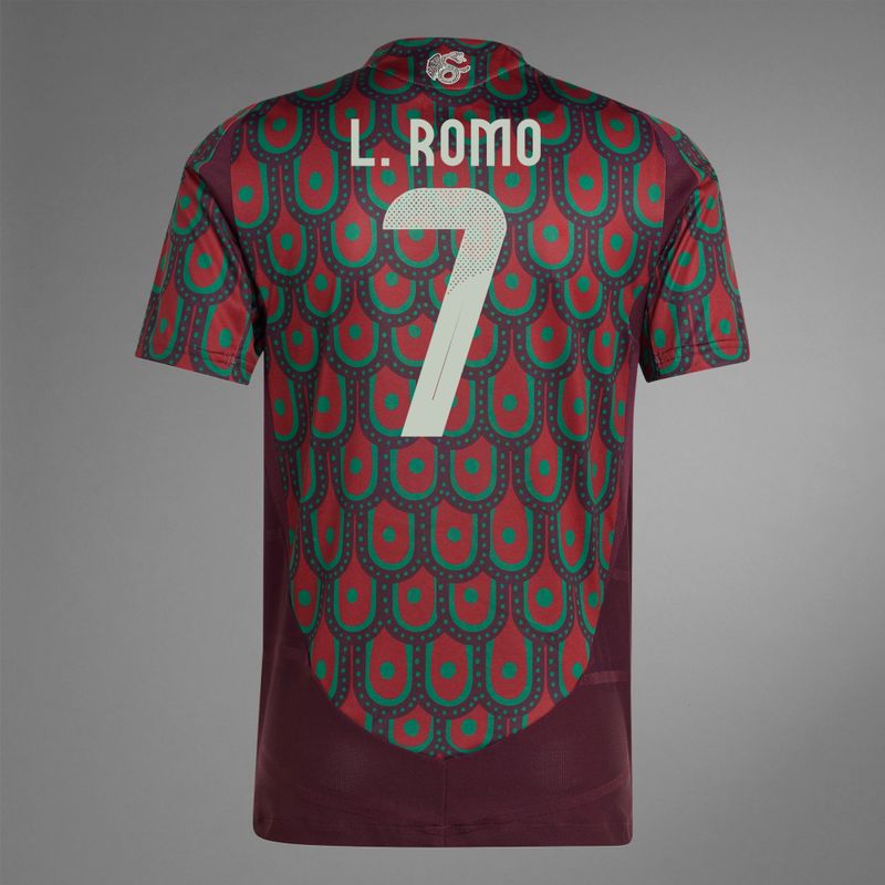 2024 Mexico L. ROMO 7 Home Jersey (Player Version)