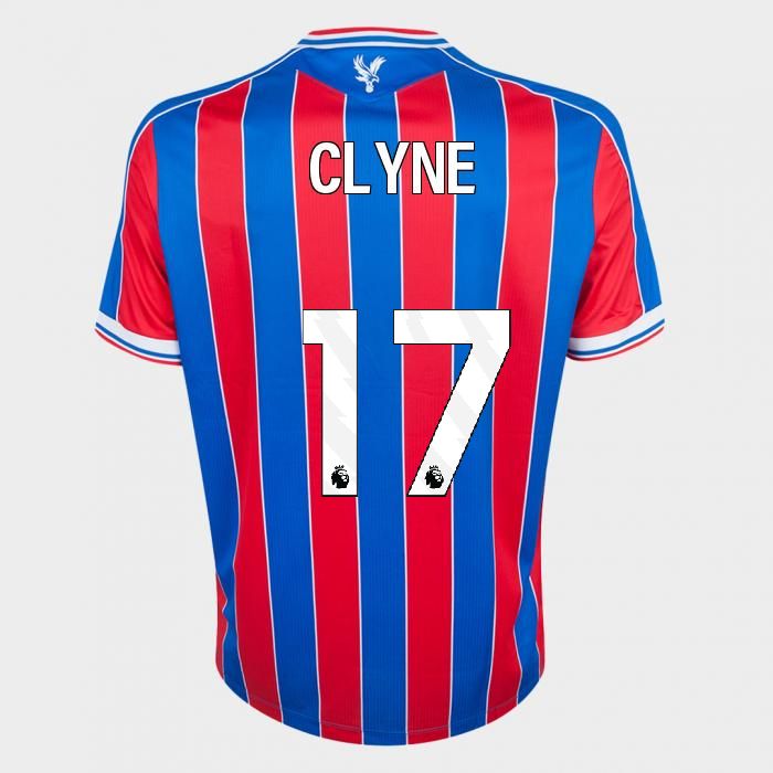 25-26 Crystal Palace Home CLYNE 17 Jersey 25-26 Crystal Palace Home CLYNE 17 Jersey