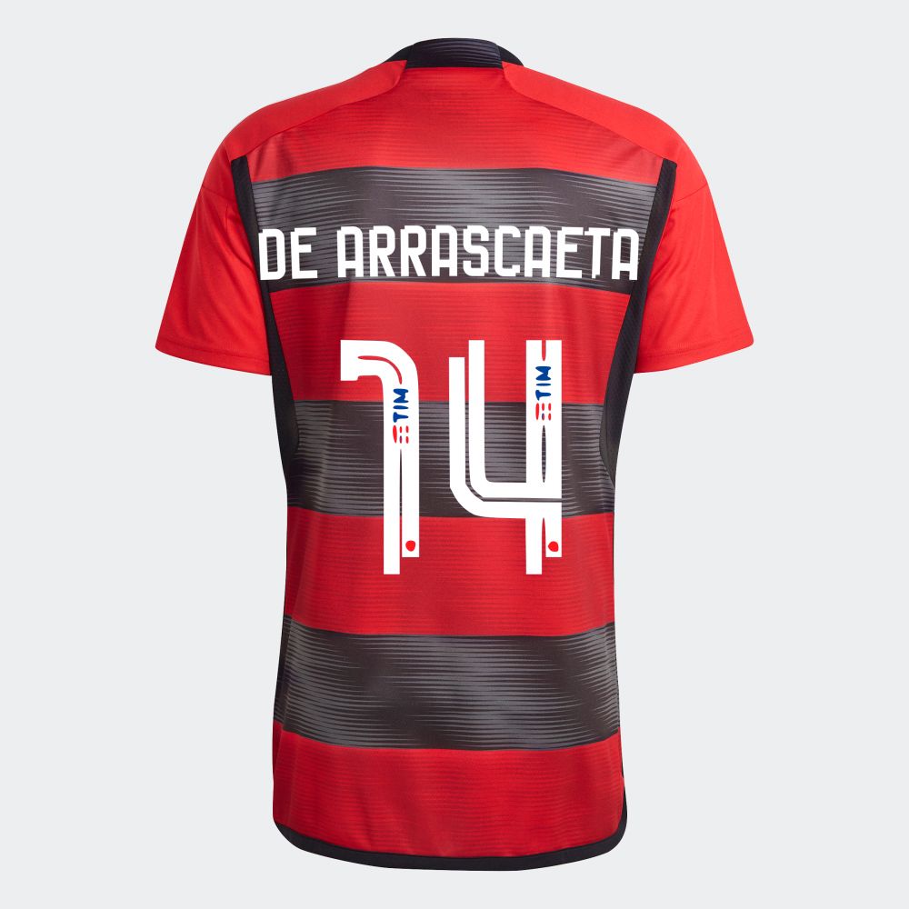 Flamengo Home DE ARRASCAETA 14 Jersey Shirt 2023/24 Flamengo Home DE ARRASCAETA 14 Jersey Shirt 2023/24