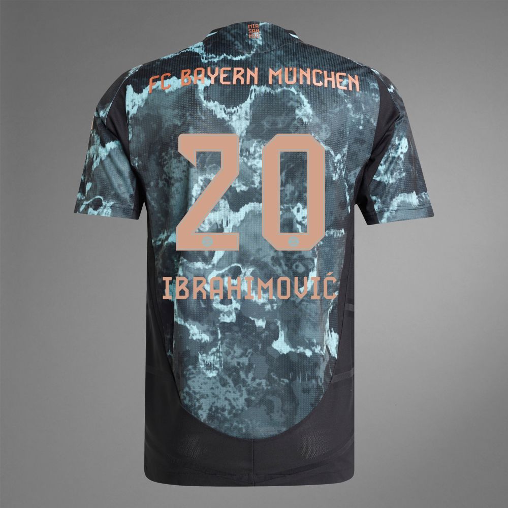 24-25 Bayern Munich IBRAHIMOVIĆ 20 Away Jersey (Player Version) 24-25 Bayern Munich IBRAHIMOVIĆ 20 Away Jersey (Player Version)