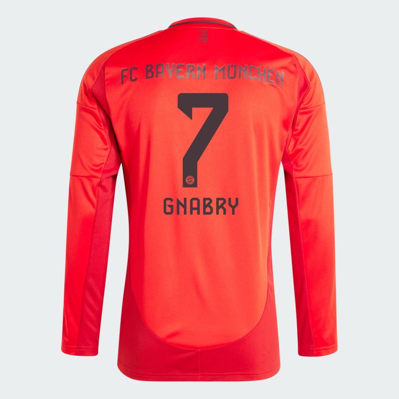 24-25 Bayern Munich GNABRY 7 Home Long Sleeve Jersey