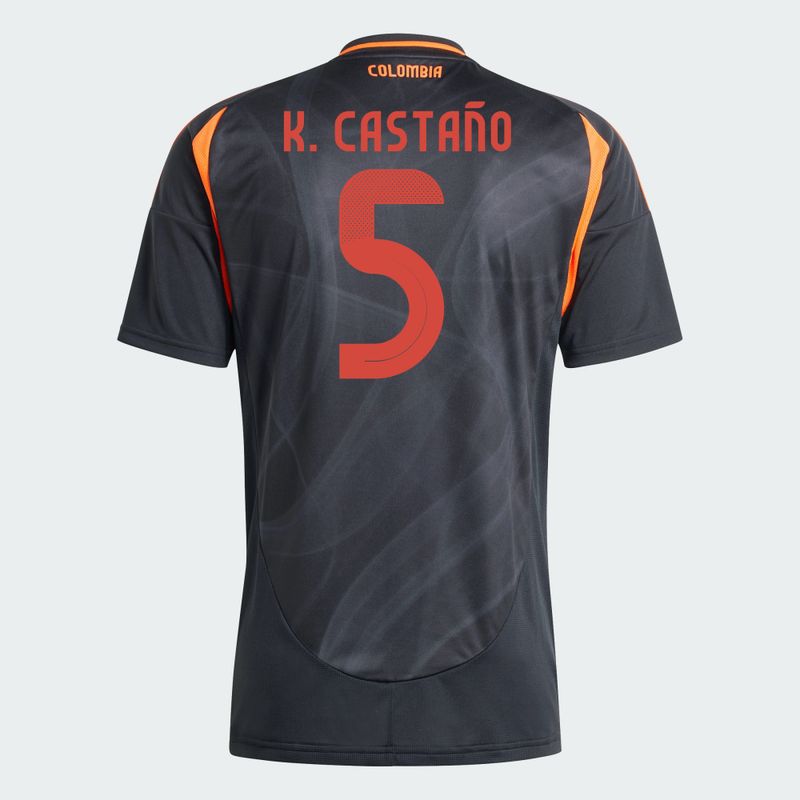 2024 Colombia K. CASTAÑO 5 Away Jersey