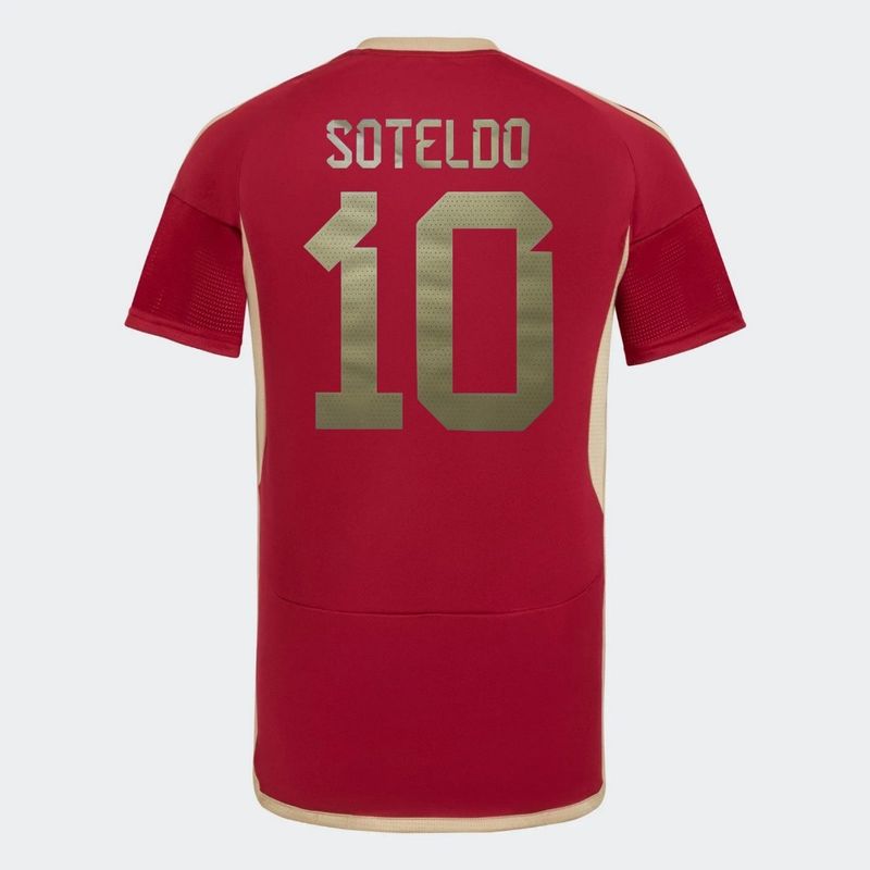 Venezuela Yeferson Soteldo #10 Home Jersey 2024
