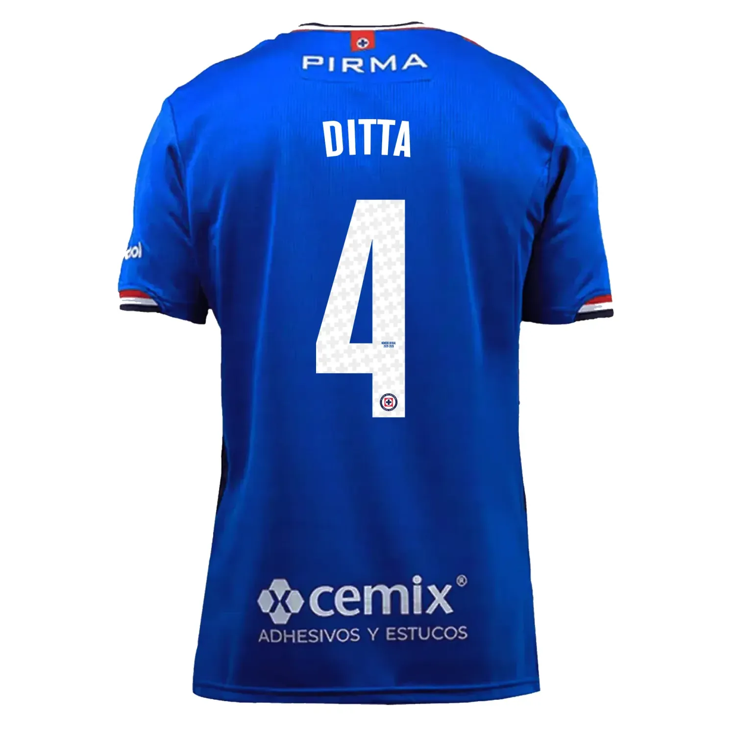 Cruz Azul Willer Ditta  4 Home Jersey 2025/26 (Player Version) Cruz Azul Willer Ditta  4 Home Jersey 2025/26 (Player Version)