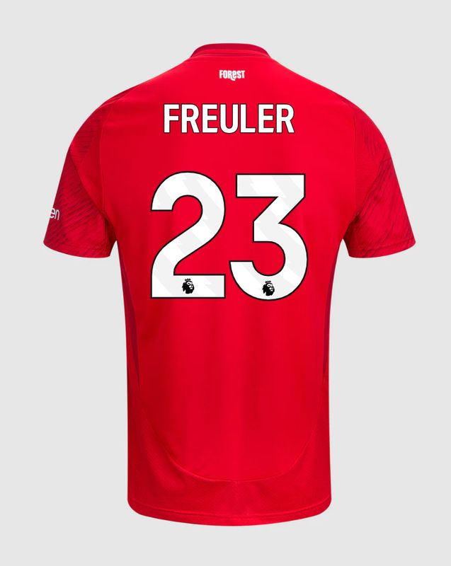 24-25 Nottingham Forest Home Freuler 23 Jersey