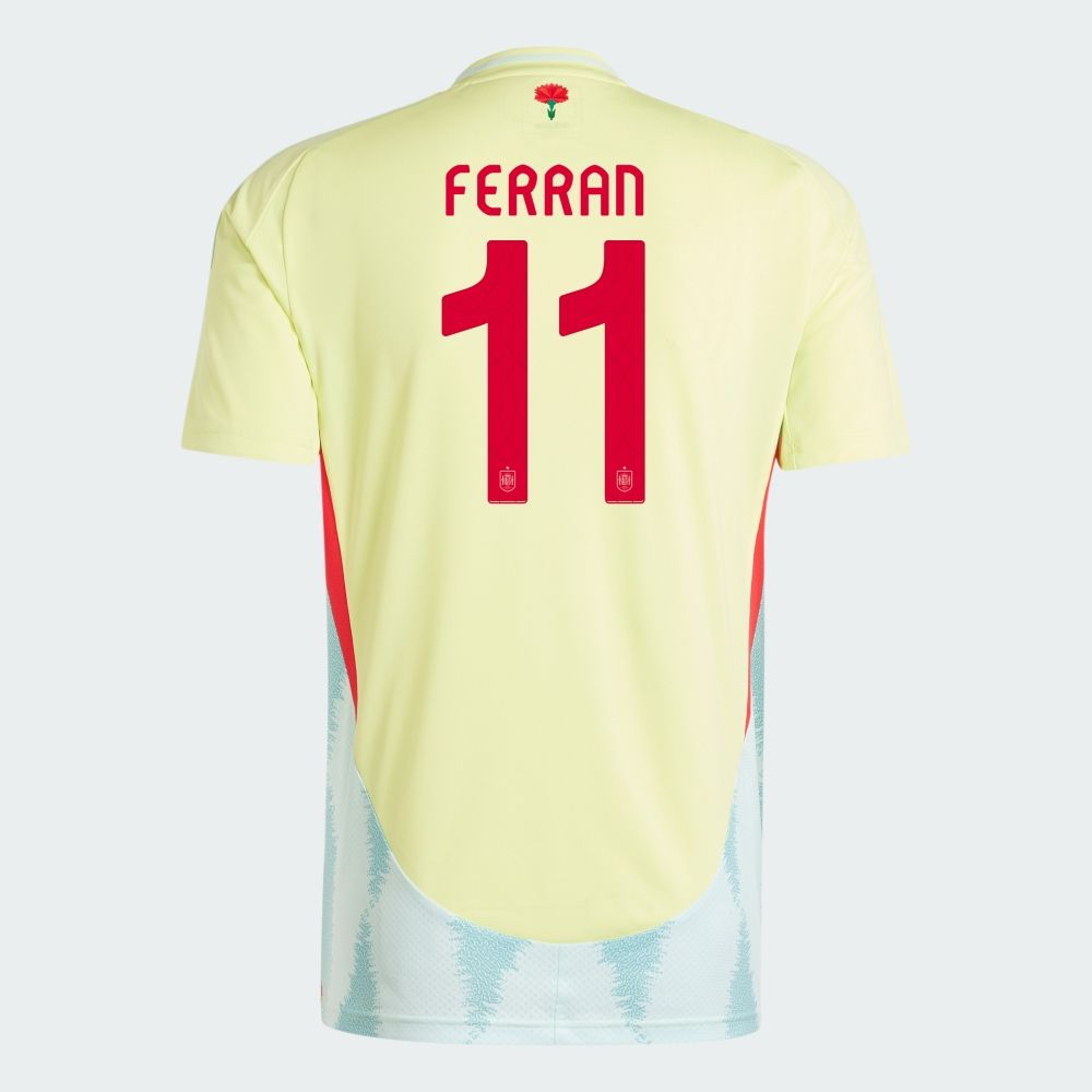 2024 Spain Ferran Torres 11 Away Jersey 2024 Spain Ferran Torres 11 Away Jersey