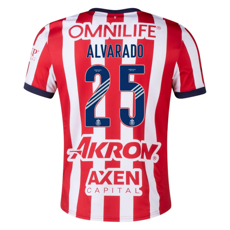 24-25 Chivas Alvarado 25 Home Jersey