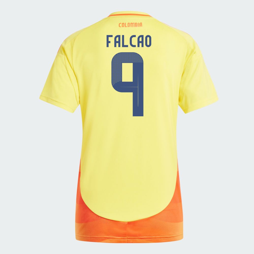 2024 Colombia FALCAO 9 Home Women's Jersey 2024 Colombia FALCAO 9 Home Women's Jersey