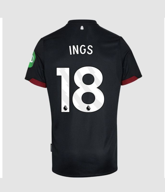 24-25 West Ham United Away INGS 18 Jersey