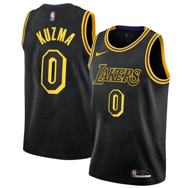 Los Angeles Lakers Black Mamba City Swingman Jersey Kyle Kuzma 0