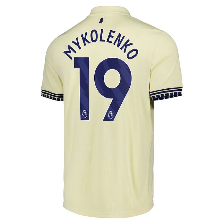 25-26 Everton Away MYKOLENKO 19 Jersey 25-26 Everton Away MYKOLENKO 19 Jersey