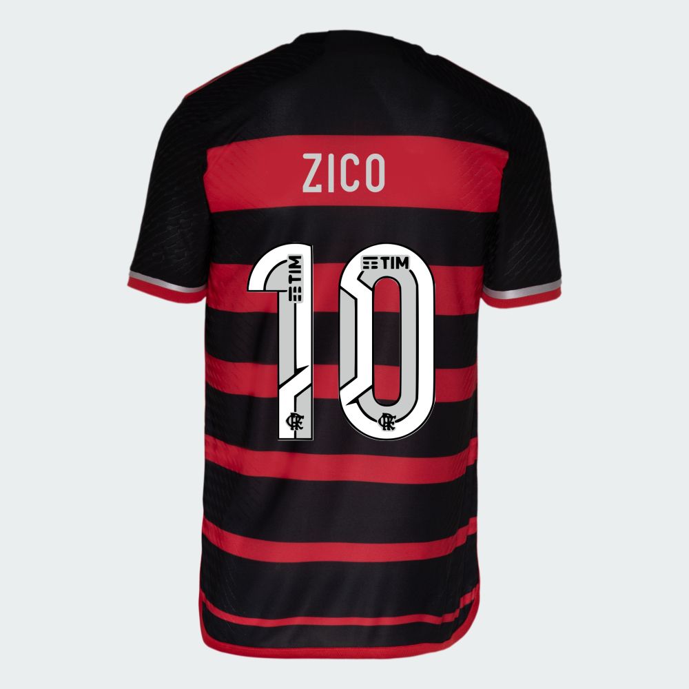 Flamengo Home Zico 10 Jersey Shirt 2024/25 (Player Version) Flamengo Home Zico 10 Jersey Shirt 2024/25 (Player Version)
