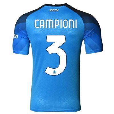 Napoli Home Campioni /Champion 3 Soccer Jersey 22-23 Napoli Home Campioni /Champion 3 Soccer Jersey 22-23