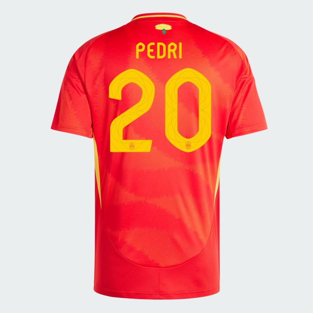 2024 Spain PEDRI 20 Home Jersey 2024 Spain PEDRI 20 Home Jersey
