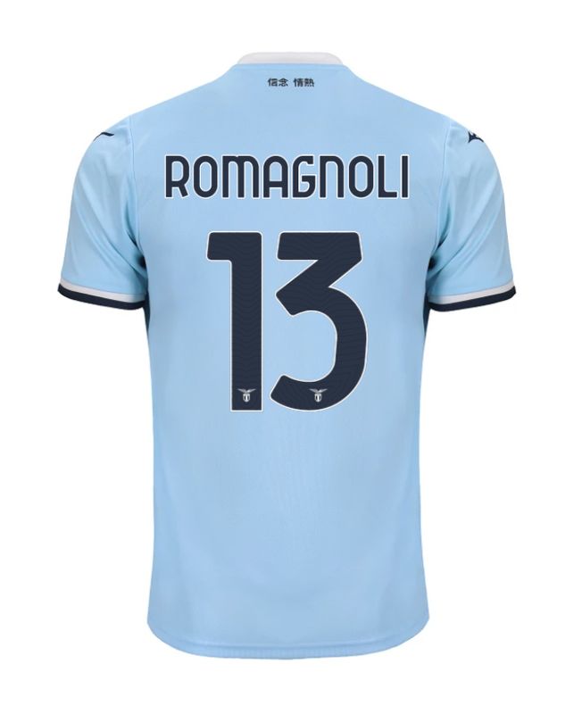 Lazio Home ROMAGNOLI 13 Jersey 24-25