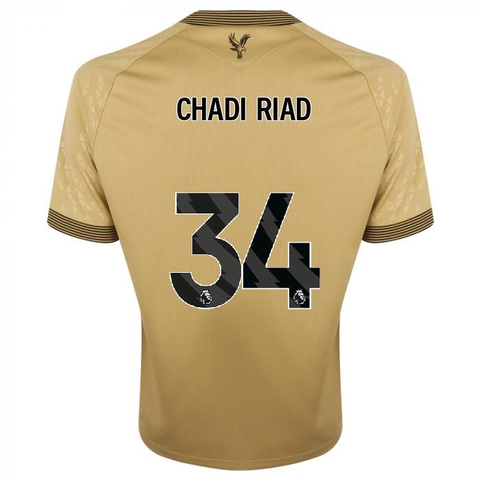 25-26 Crystal Palace Away CHADI RIAD 34 Jersey 25-26 Crystal Palace Away CHADI RIAD 34 Jersey