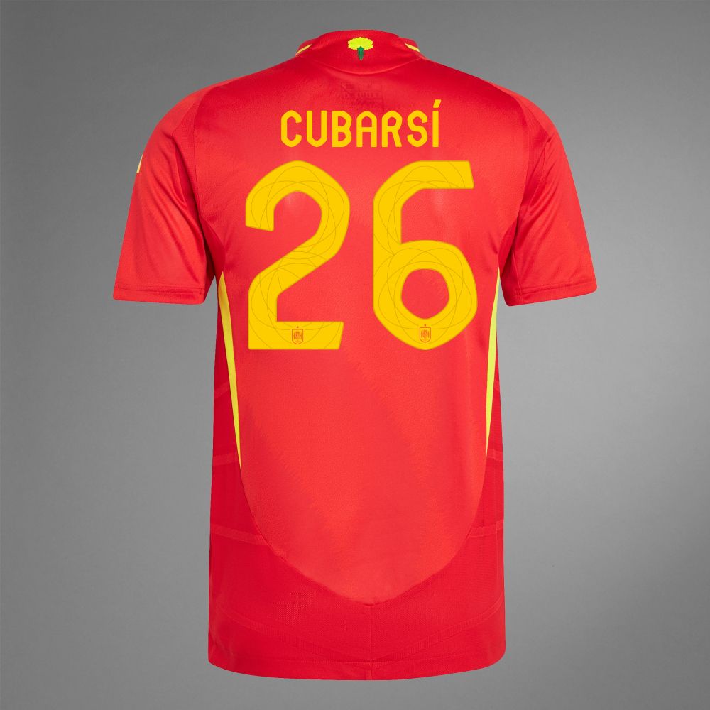 2024 Spain CUBARSÍ 26 Home Jersey (Player Version)