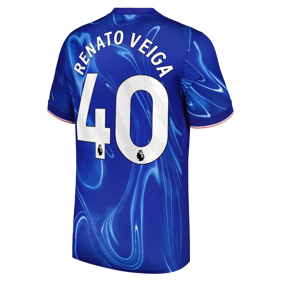24-25 Chelsea Home Renato Veiga 40 Jersey 24-25 Chelsea Home Renato Veiga 40 Jersey