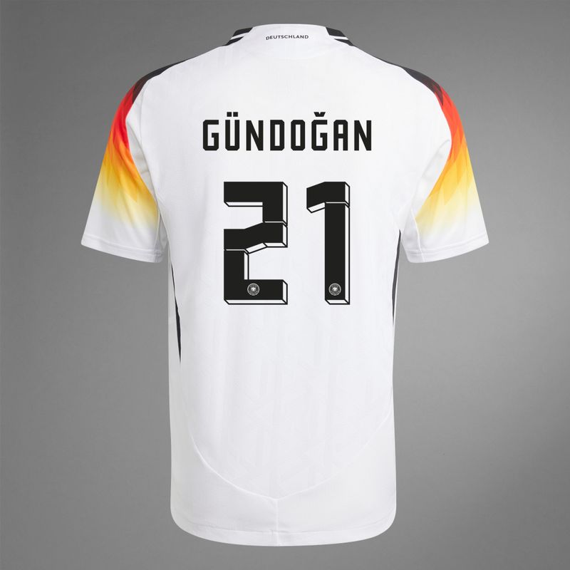 2024 Germany GÜNDOĞAN 21 Home Jersey (Player Version)