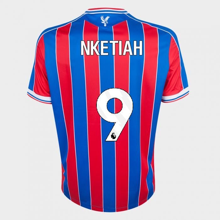 25-26 Crystal Palace Home NKETIAH 9 Jersey 25-26 Crystal Palace Home NKETIAH 9 Jersey