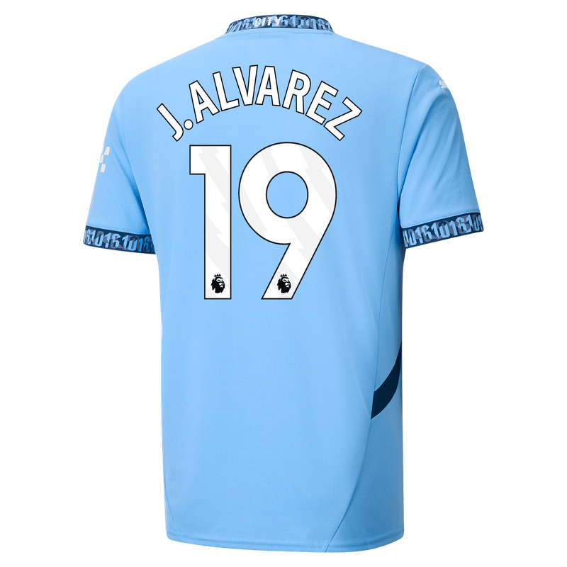 Manchester City Julián Álvarez 19 Home Jersey 2024-25