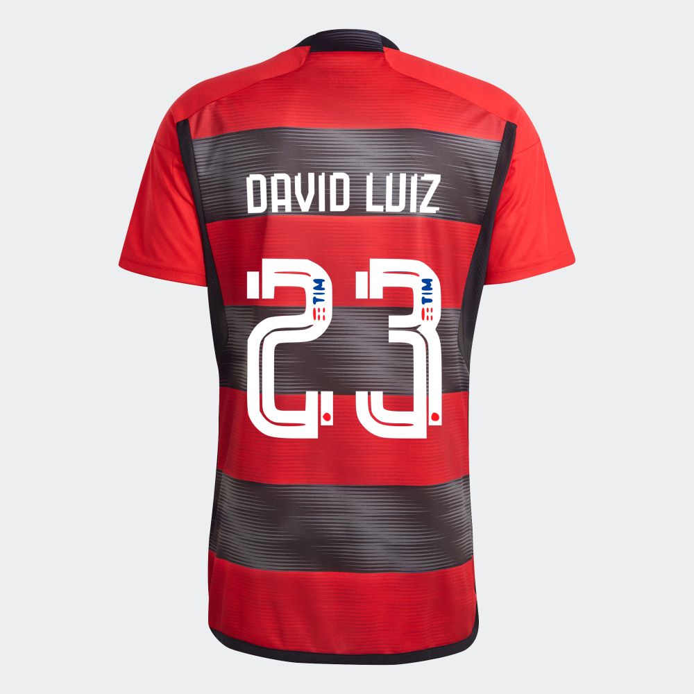 Flamengo Home David Luiz 23 Jersey Shirt 2023/24 Flamengo Home David Luiz 23 Jersey Shirt 2023/24