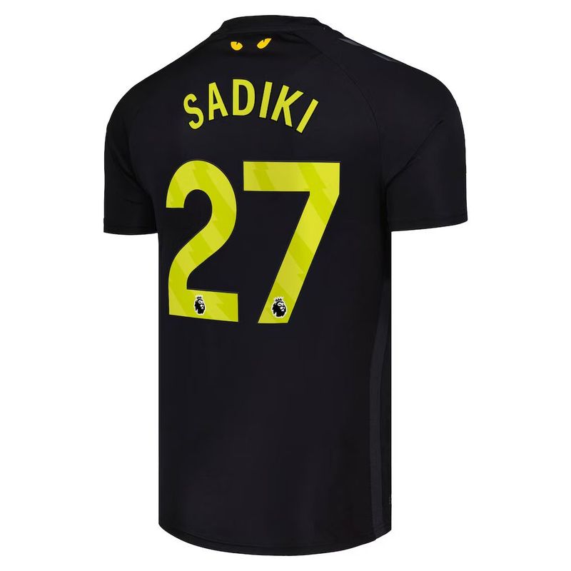 25-26 Sunderland Third SADIKI 27 Jersey