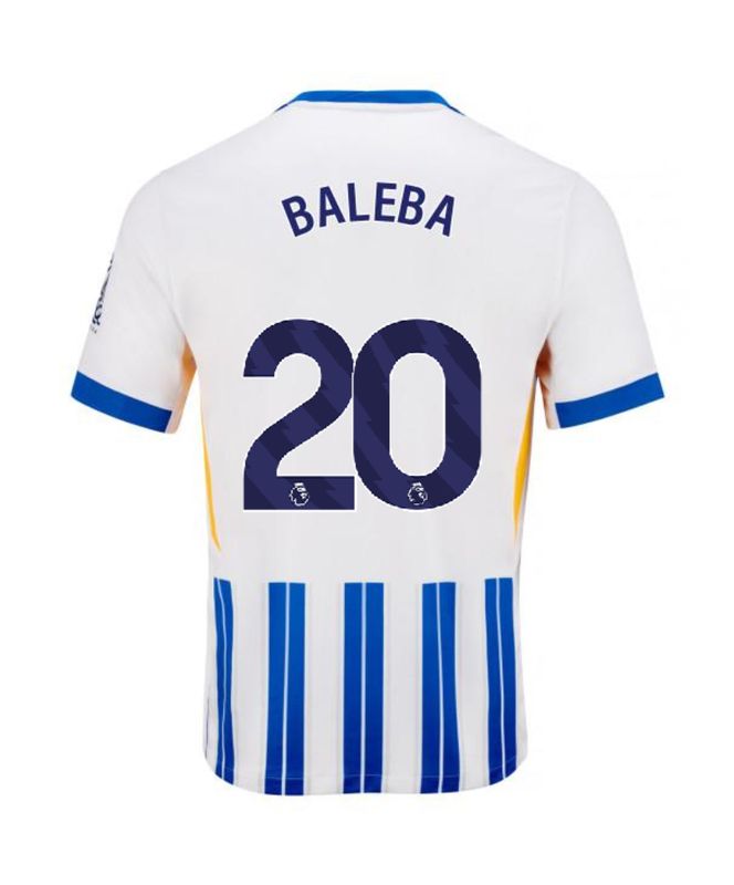 24-25 Brighton & Hove Albion BALEBA 20 Home Jersey