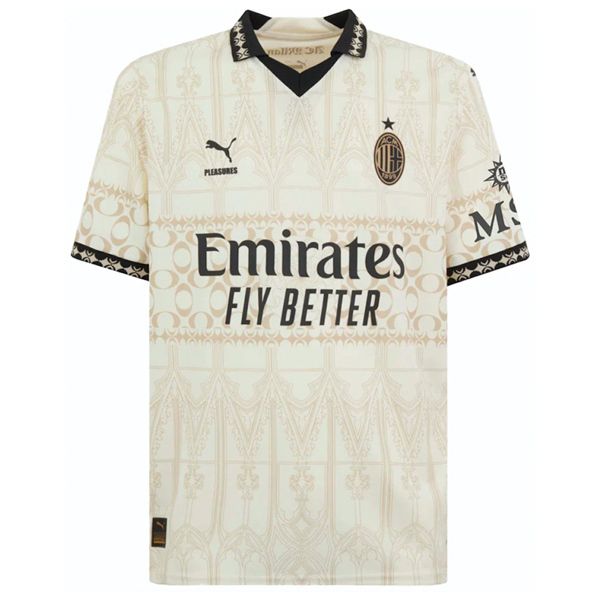 23-24 AC Milan X Pleasures Fourth Jersey Light 23-24 AC Milan X Pleasures Fourth Jersey Light