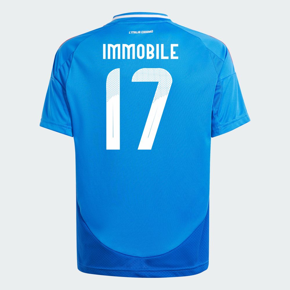 2024 Italy IMMOBILE 17 Home Jersey 2024 Italy IMMOBILE 17 Home Jersey