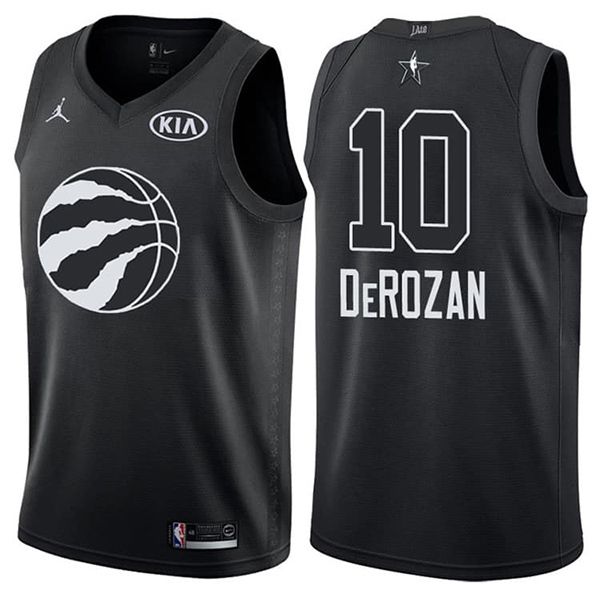 Toronto Raptors DeMar DeRozan All-Star 2018 Black Jersey