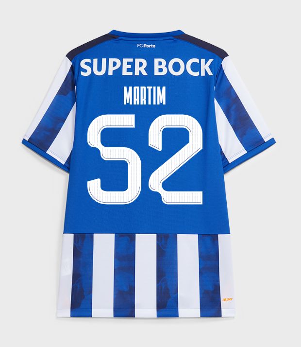 24-25 Porto Home Martim 52 Europa League Jersey 24-25 Porto Home Martim 52 Europa League Jersey