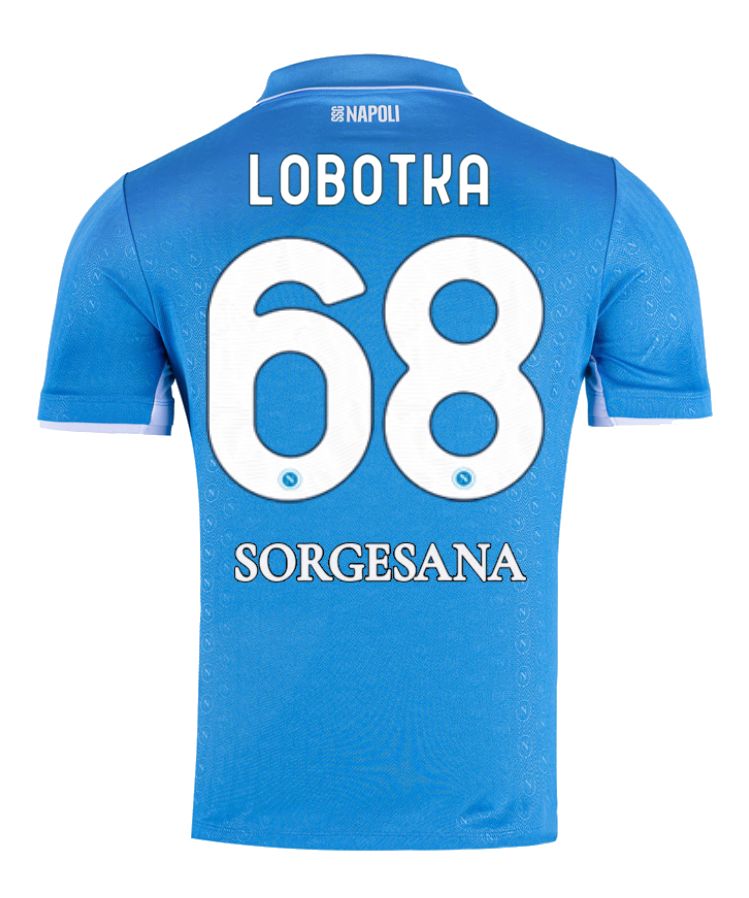 24-25 Napoli Home 68 Lobotka Jersey