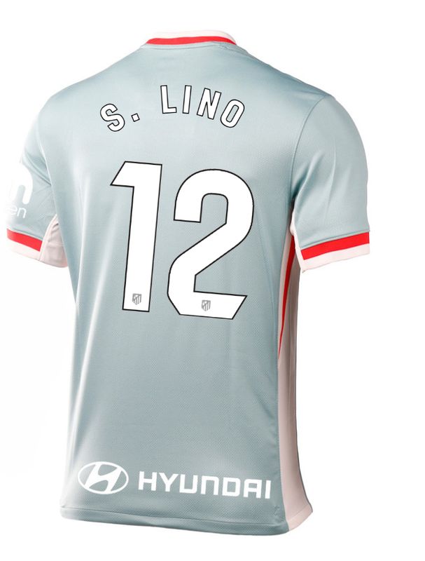 24-25 Atletico Madrid Away S. LINO 12 Laliga Jersey
