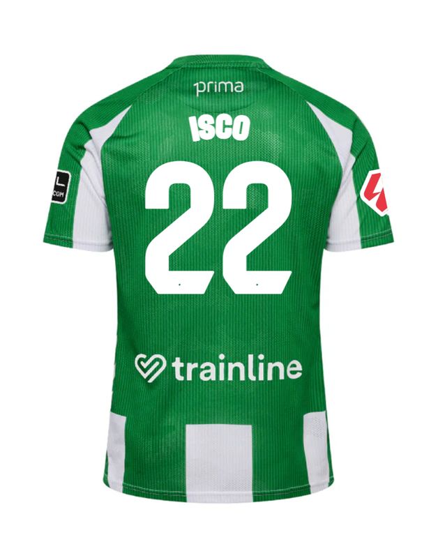 25-26 Real Betis Home ISCO 22 Jersey