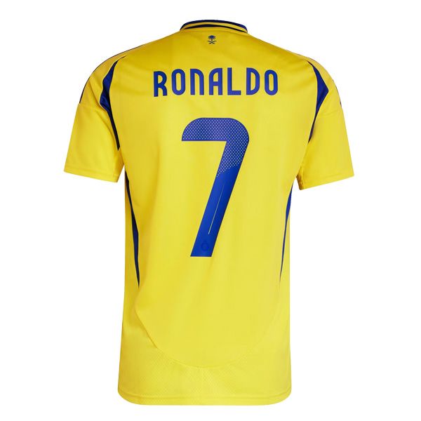24-25 Al Nassr Home Jersey Print Ronaldo #7