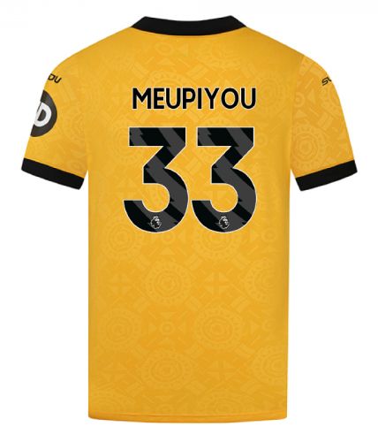 25-26 Wolves Home MEUPIYOU 33 Jersey 25-26 Wolves Home MEUPIYOU 33 Jersey