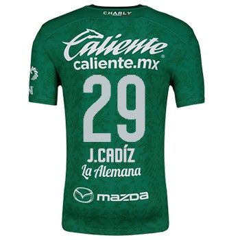 24-25 Club Leon Home J.Cádiz 29 Jersey 24-25 Club Leon Home J.Cádiz 29 Jersey