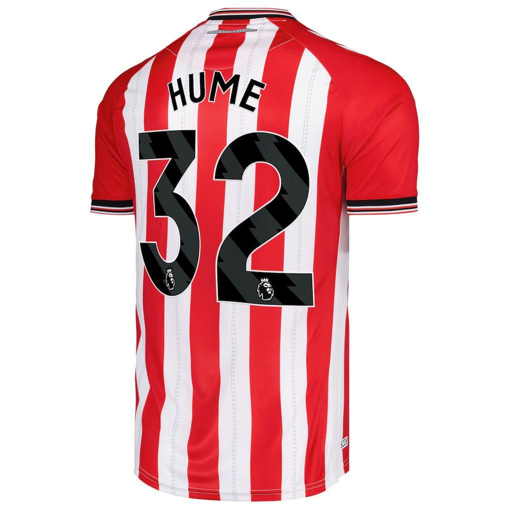 25-26 Sunderland Home HUME 32 Jersey 25-26 Sunderland Home HUME 32 Jersey