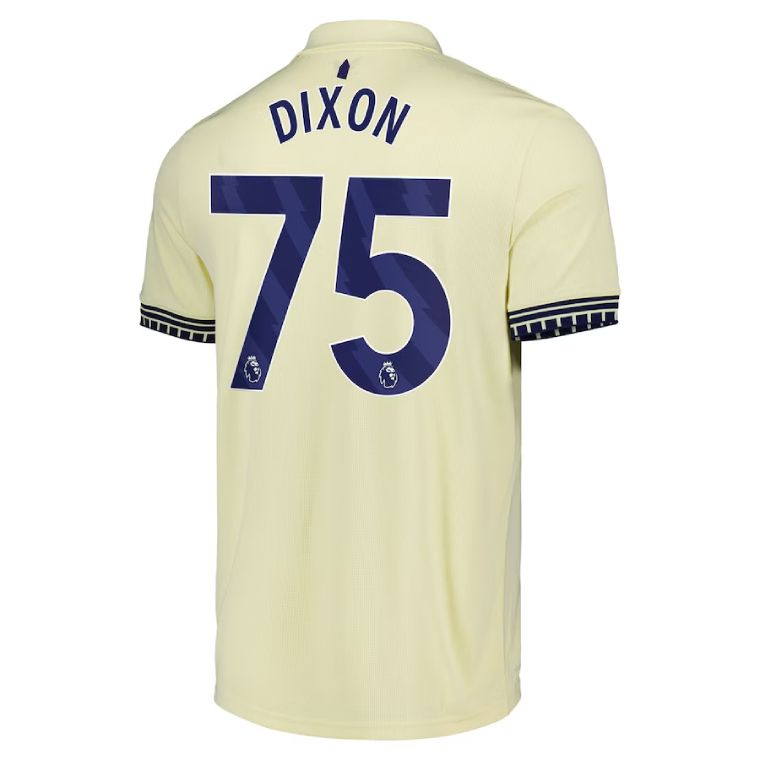 25-26 Everton Away DIXON 75 Jersey