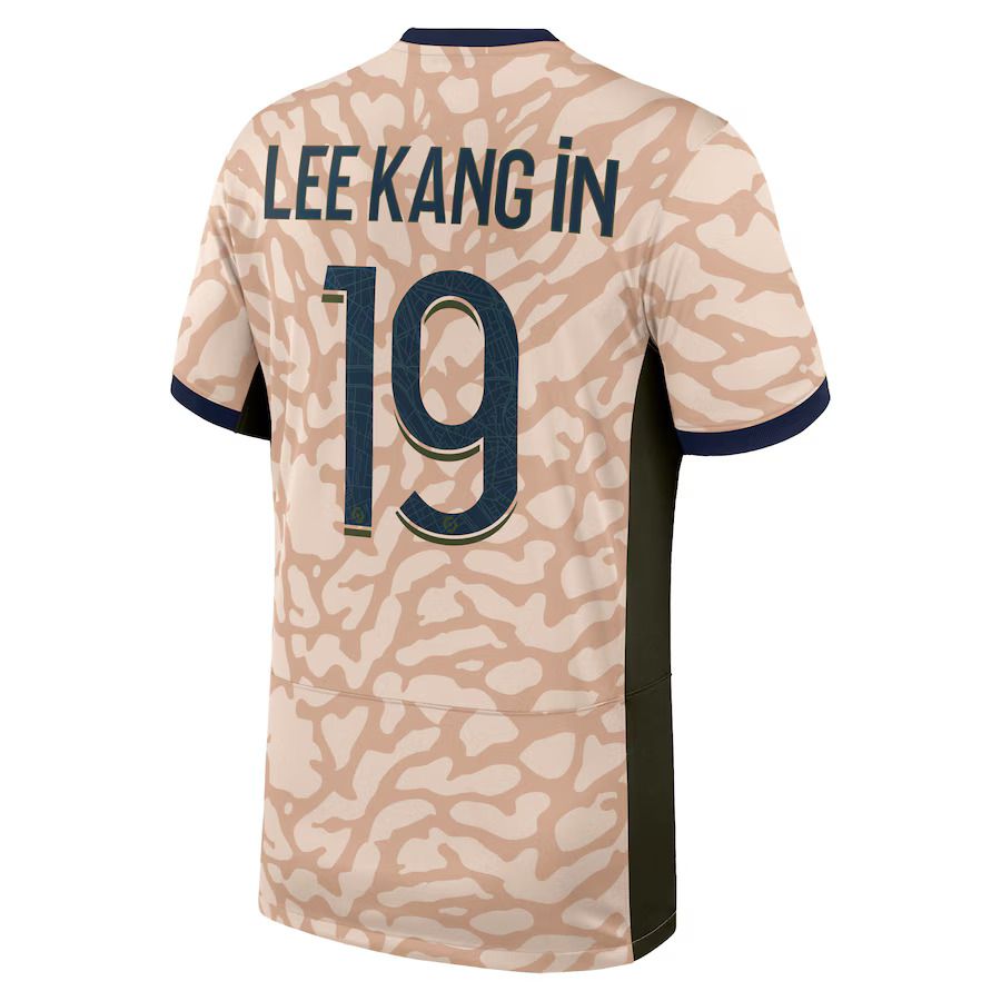23-24 PSG Jordan Lee Kang In 19 Fourth Jersey 23-24 PSG Jordan Lee Kang In 19 Fourth Jersey