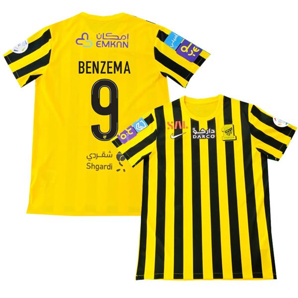 2023 Al Ittihad Home Jersey Benzema 9
