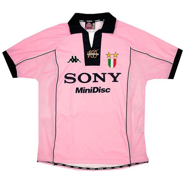 1997-1998 Juventus Centenary Pink Retro Jersey Shirt